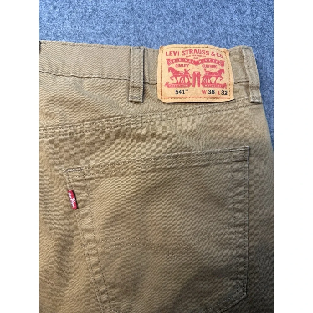 Levi's‎ 541 Athletic Taper Chino Pants Tan W38 L32
